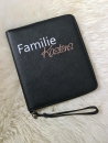 personalisierter Organizer mit Familie